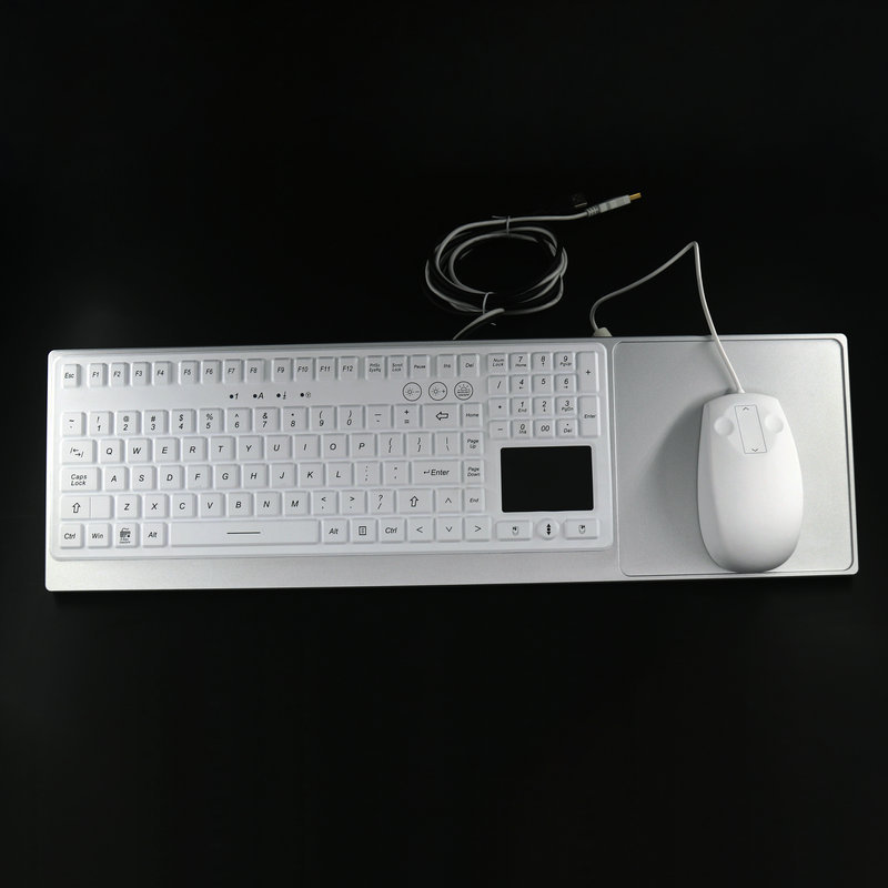 Wall-Mounted Operating Room Dustproof Waterproof Keyboard Easy Cleaning and Disinfection Operating Room Keyboard Mouse Holder Wall-Mounted Operating Room Dustproof Waterproof Keyboard Easy Cleaning and Disinfection Operating Room Keyboard Mouse Holder