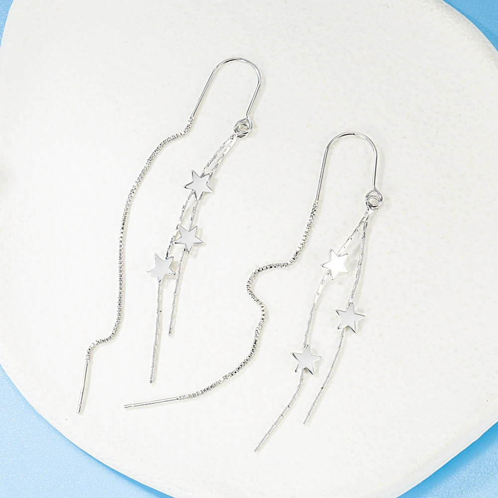 Cute earrings with tassels