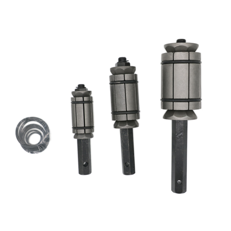 Spot al por mayor de 3 piezas Expansor de tubo de escape Herramienta de reparación de tubo de escape Herramienta de mantenimiento de automóviles