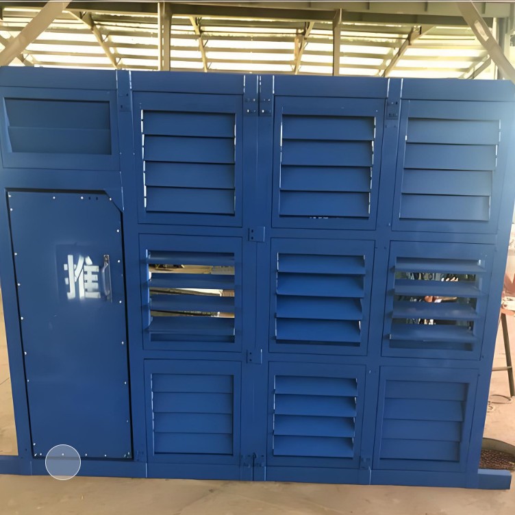 puerta de ventilación sin presión minera puerta de ventilación bidireccional automática puerta de ventilación neumática manual puerta de ventilación hermética infrarroja sin presión