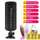 Free [hands-free + no need to hold hands] - black c package + large bottle of lubricating oil locking ring sexy stockings