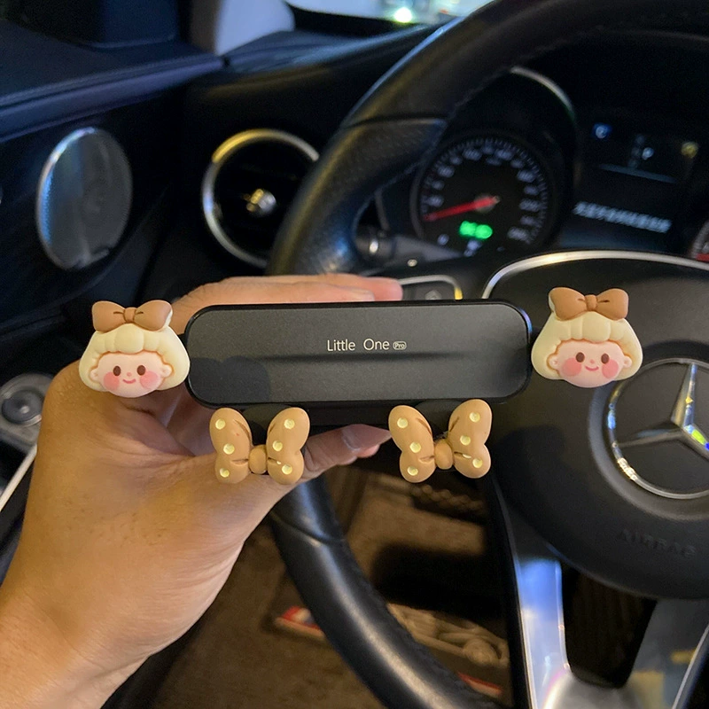 Cartoon cute phone holder, shockproof support frame, internet celebrity
