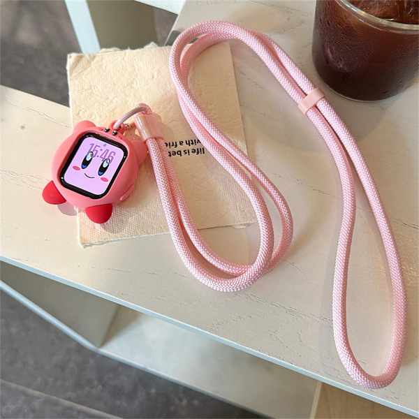 Cartoon Kirby Apple Watch S11/10/9 suitable for iWatchUltra…