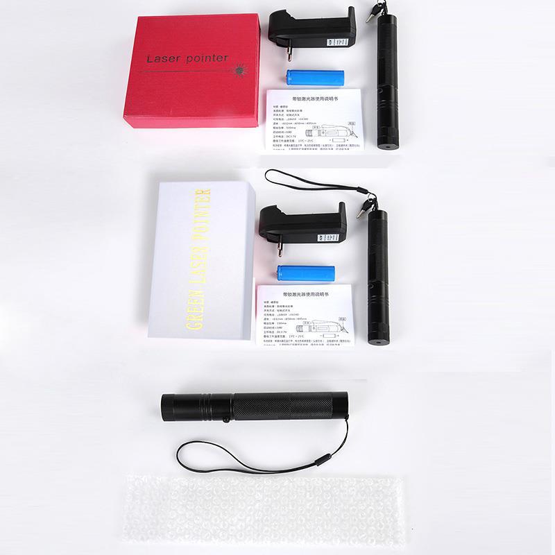 High-power starry green laser 303 laser real estate teaching wand outdoor command laser pen laser flashlight