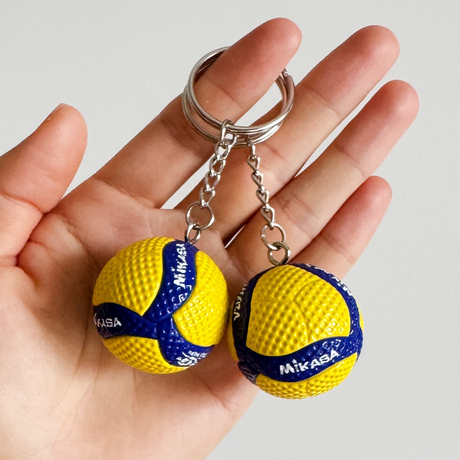 Volleyball keychain pendant fan merchandise gift souvenir bag decoration cross-border foreign trade 2026 factory wholesale