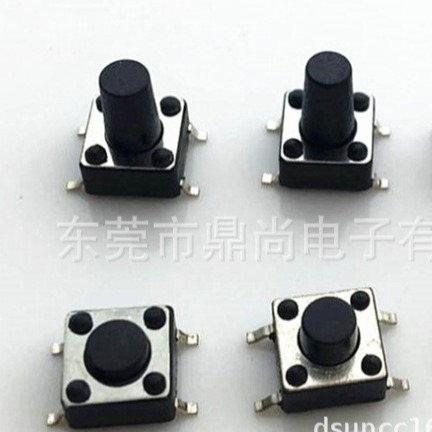 TC-06104AB-043C卷装,6*6*4.3常闭贴片耐高温轻触按键开关180GF