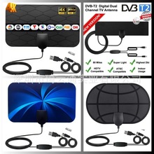 跨境薄膜北美高清电视室内天线地面波数字HDTV增强信号天线厂家