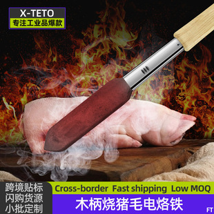 Electric Soldering Iron for Pig Skin, Electric Iron for Pig Skin, Hair Removal Tool, Household Hair Burning Gun for Pig Trotters