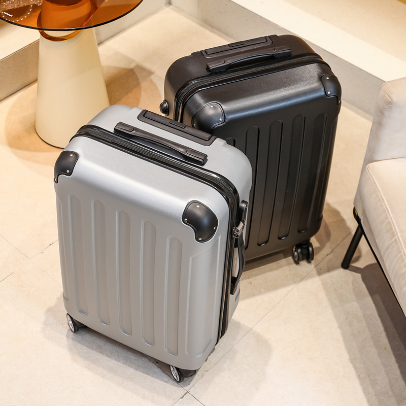 Luggage Case Women's Small 20-inch Boarding 24 Student Password Bright Suitcase Lightweight Luggage Case Strong and Durable