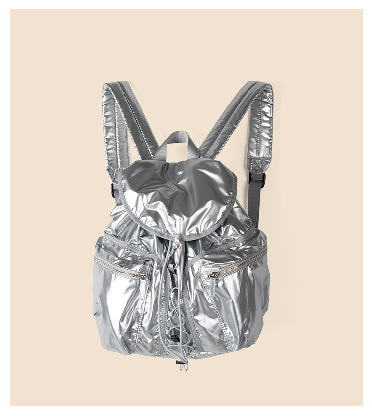 Zaino da viaggio di grande capacità, per sport all'aria aperta e tempo libero, con fibbia, coulisse, per studenti universitari, da donna_voghion.com