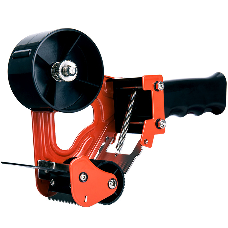 DeLi 803 máquina de cinta de ahorro de mano de obra 6cm cortador de cinta transparente máquina de embalaje de mano grande image 14