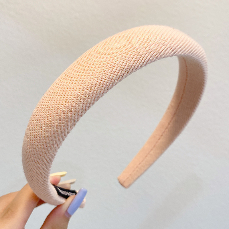 Corea del Sur explosión alta craneal correa de cabello para mujeres nuevo otoño invierno correa de cabello Meilade paquete de cabello de alta calidad lavar la cara al por mayor tarjeta de cabello