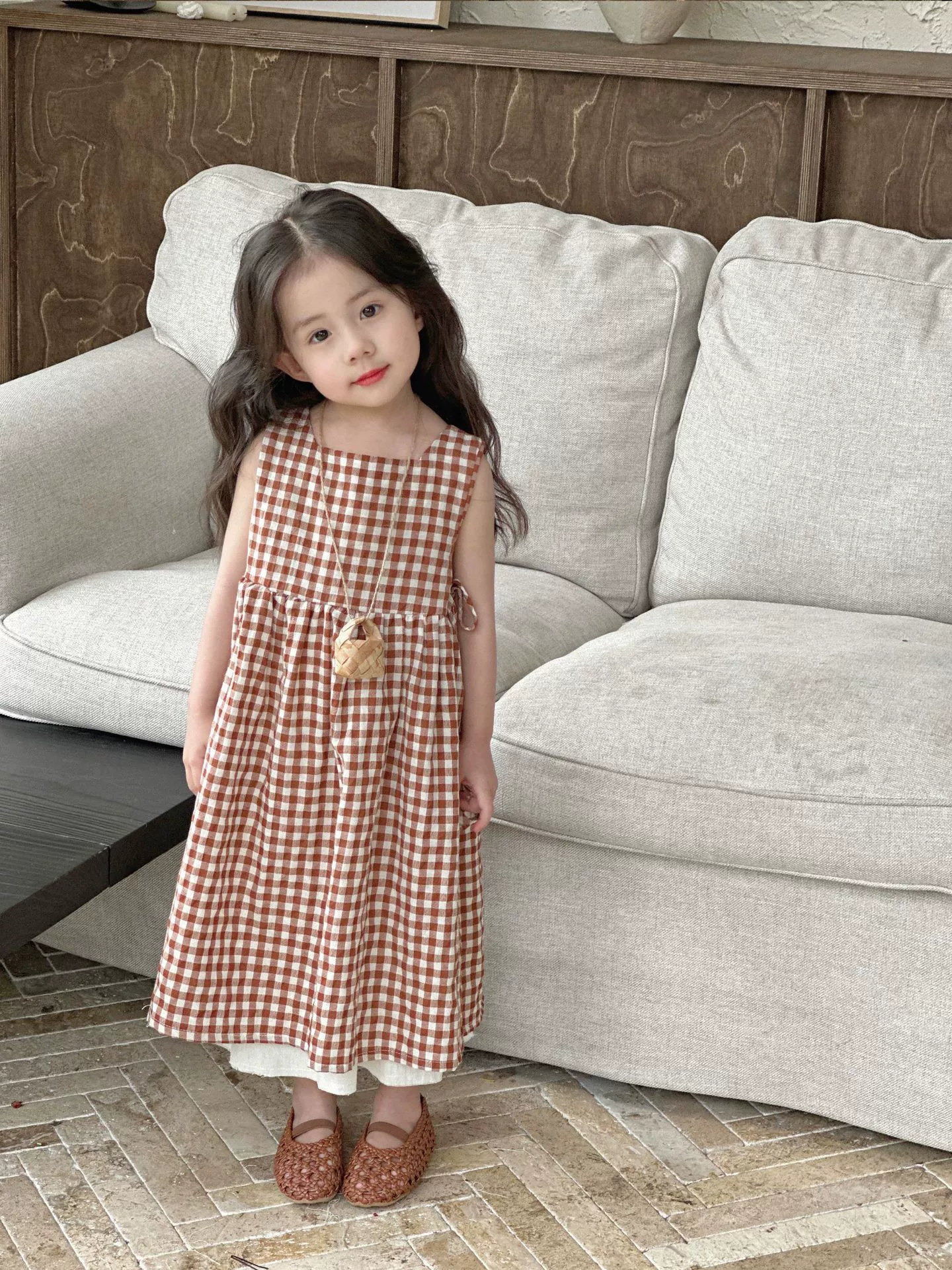Summer children's slip dress, sleevless dress, girl's skirt, small princess costume