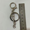 Keychain, metal material with key, bag accessory