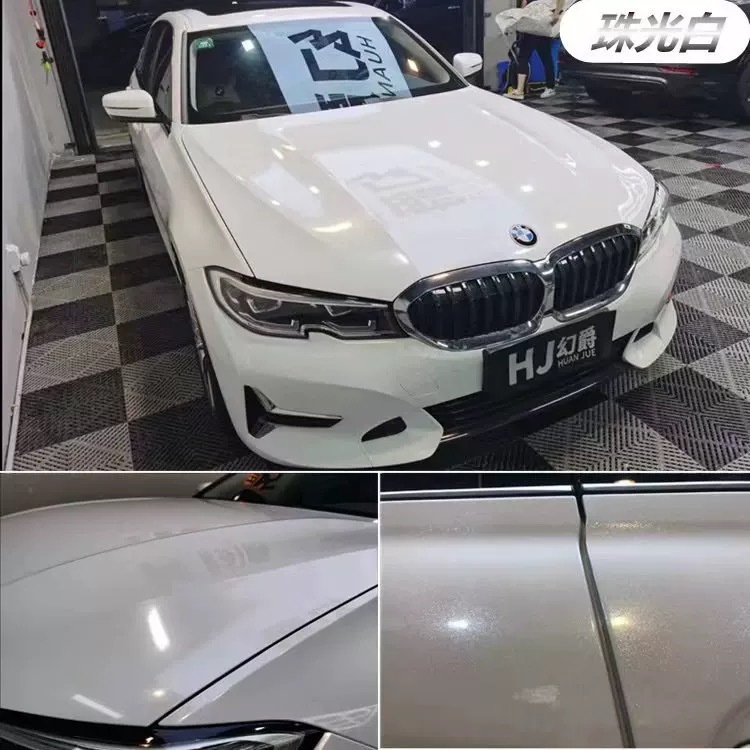 Pet Car Color Change Film, Kappino Factory-Produced Crystal Color Change Film, Liquid Metal Silver Car Body Wrap, Car Paint