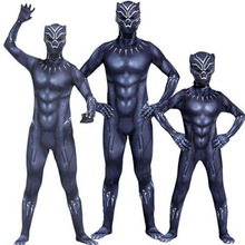 跨境動漫角色黑豹扮演服 復仇者聯盟3 cosplay萬聖節扮演服裝現貨