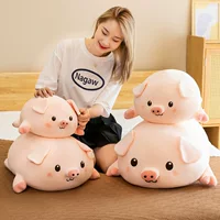 Свинья подушка плюшевая игрушка свиная кукла кукла спит ребенок спит, кукла кукла кукла диван подушка