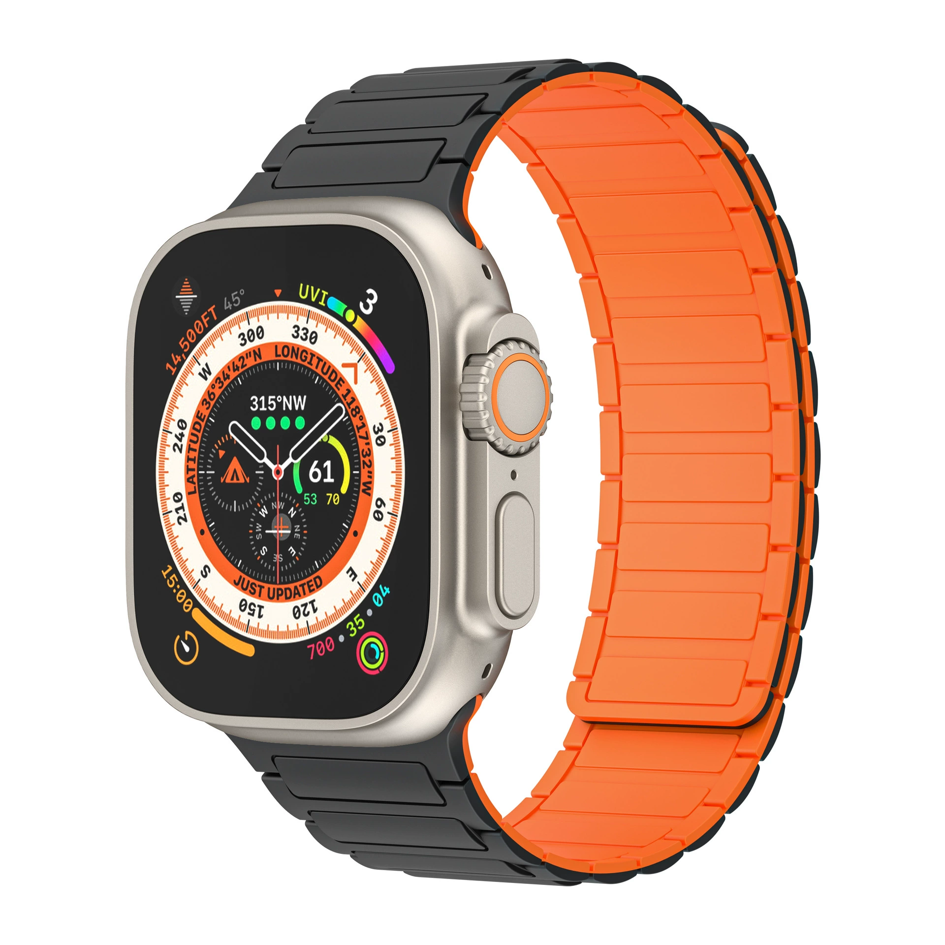 Звань Жингьи ремешок Apple watch совместимый с Apple Watch1~9 поколение магнитный ремешок силиконовый магнитный ремешок
