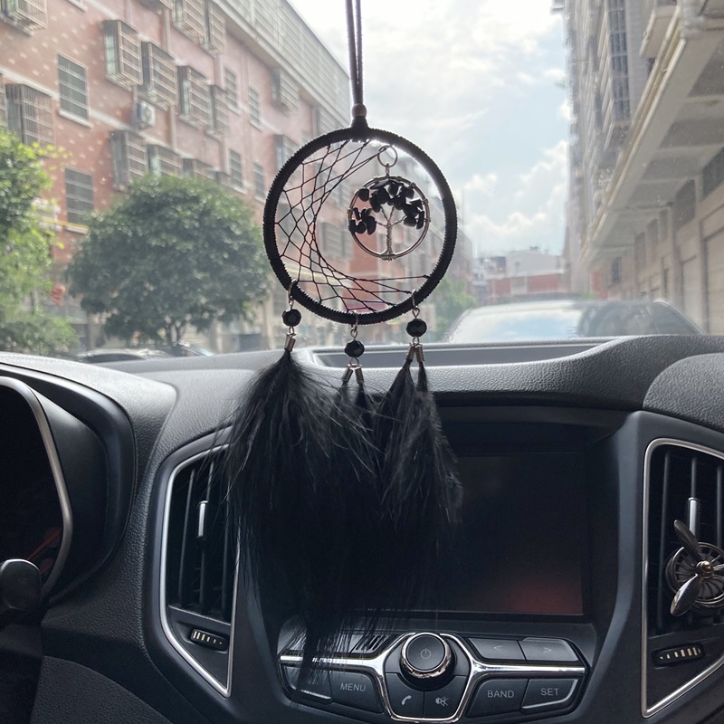 Dream Catcher Feather Car Pendant