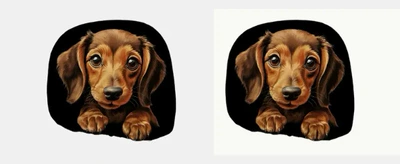 Universal seat cover shipped on behalf of customers, car - puppy-double-sided-printing-1-piece