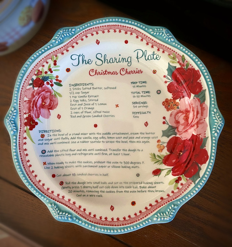 Ceramic Tableware with Rose Design, Vintage Western-Style Dinner Plate, Breakfast Plate, Underglaze Color, Christmas Dessert Plate, Fruit Plate