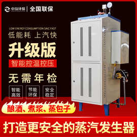 定制加工72KW-360KW电热蒸汽发生器立式高压商用大型电热蒸汽锅炉