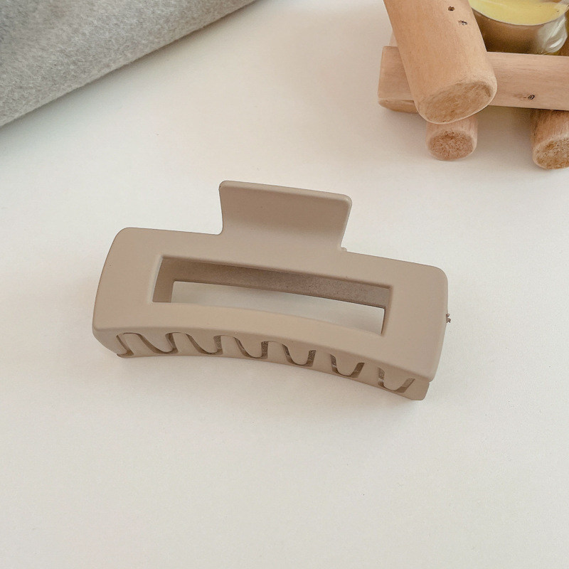 Acrílico grande, pinza de amor, pinza para el cabello, parte posterior de la cabeza femenina, pinza de tiburón, horquilla, pinza para el cabello, tocado, primavera y verano