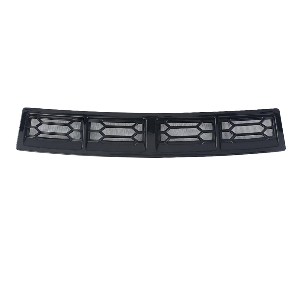 Suitable for 2023-2025 Jietu Traveler models: insect-proof mesh for the front grille, radiator cover, and exterior trim, in a glossy black ABS finish