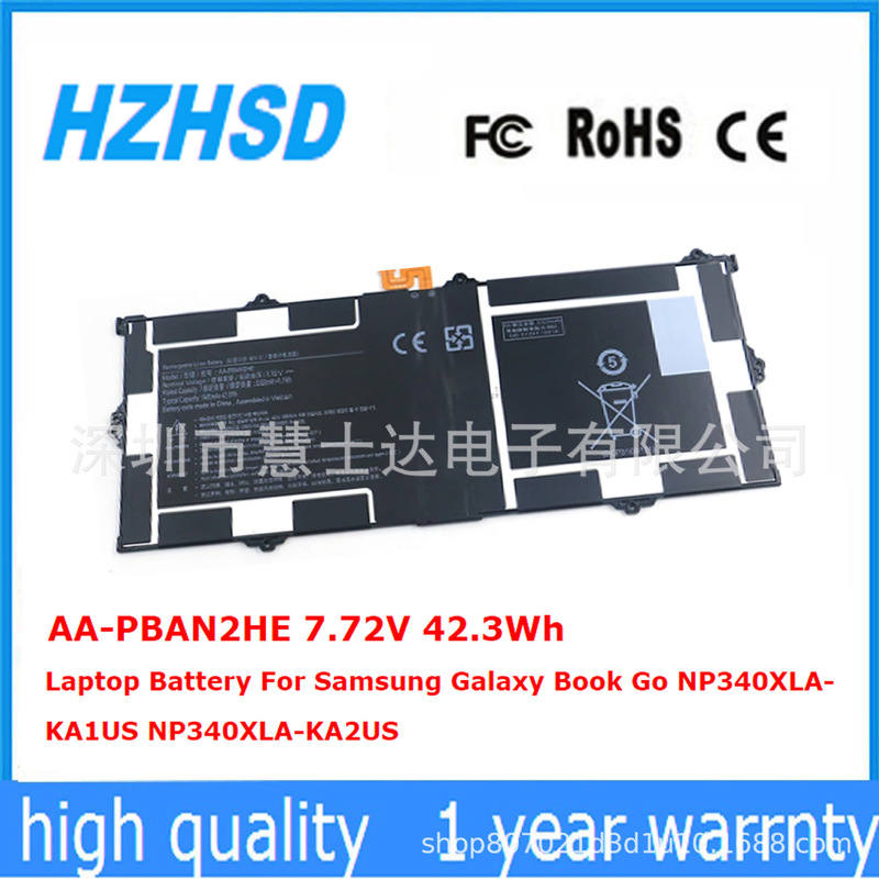 Suitable for Samsung Galaxybookgo Np340Xla-Ca2Us Np340Xla Battery Aa-Pban2He Suitable for Samsung Galaxybookgo Np340Xla-Ca2Us Np340Xla Battery Aa-Pban2He
