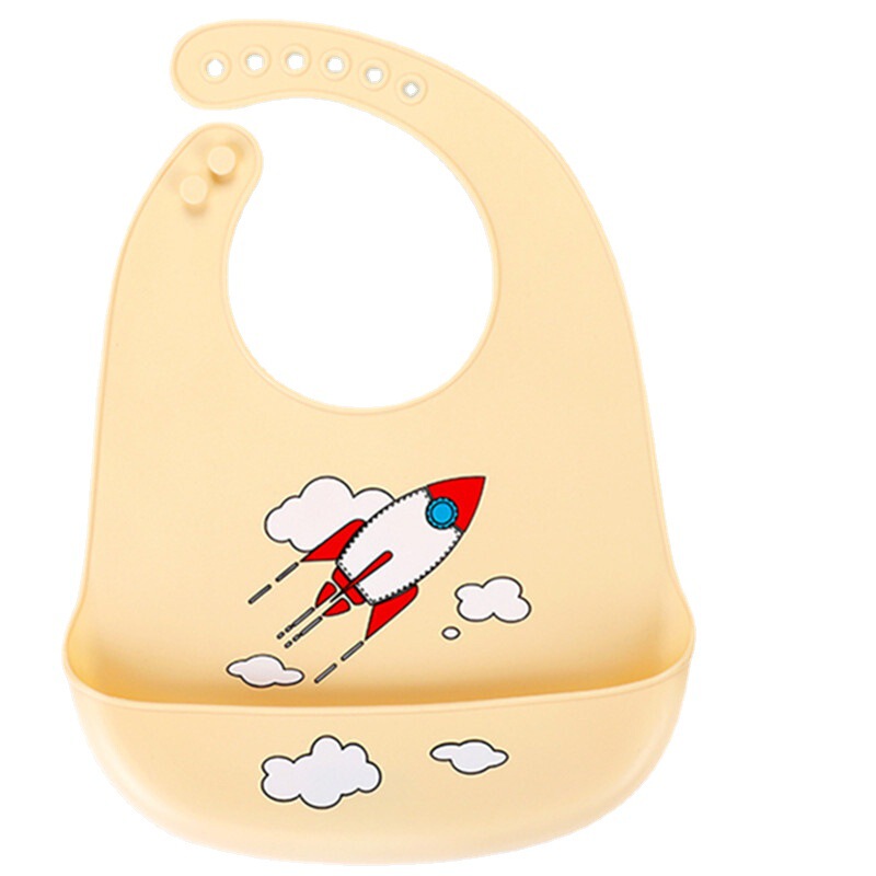 赤ちゃんのよだれタオルのよだれかけ防水シリカゲルは補助食の子供に大きいサイズの食事服を与えます。|undefined