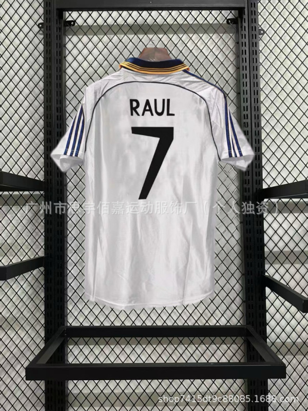 尤文巴巴巴巴巴皇馬パリAC国米リスボン復古ユニホームcr 7球星同服半袖|undefined