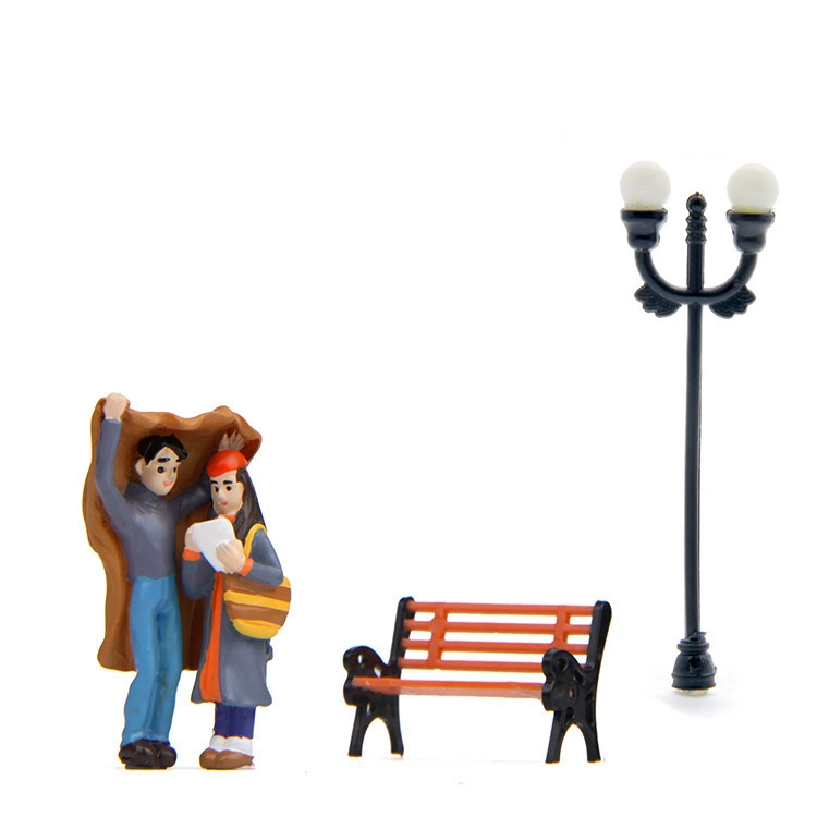 Плащ Happy Station Mi Le Couple, покрывало ветер и дождь, Корейская креативная ручная универсальная кукла с микро-ландшафтом