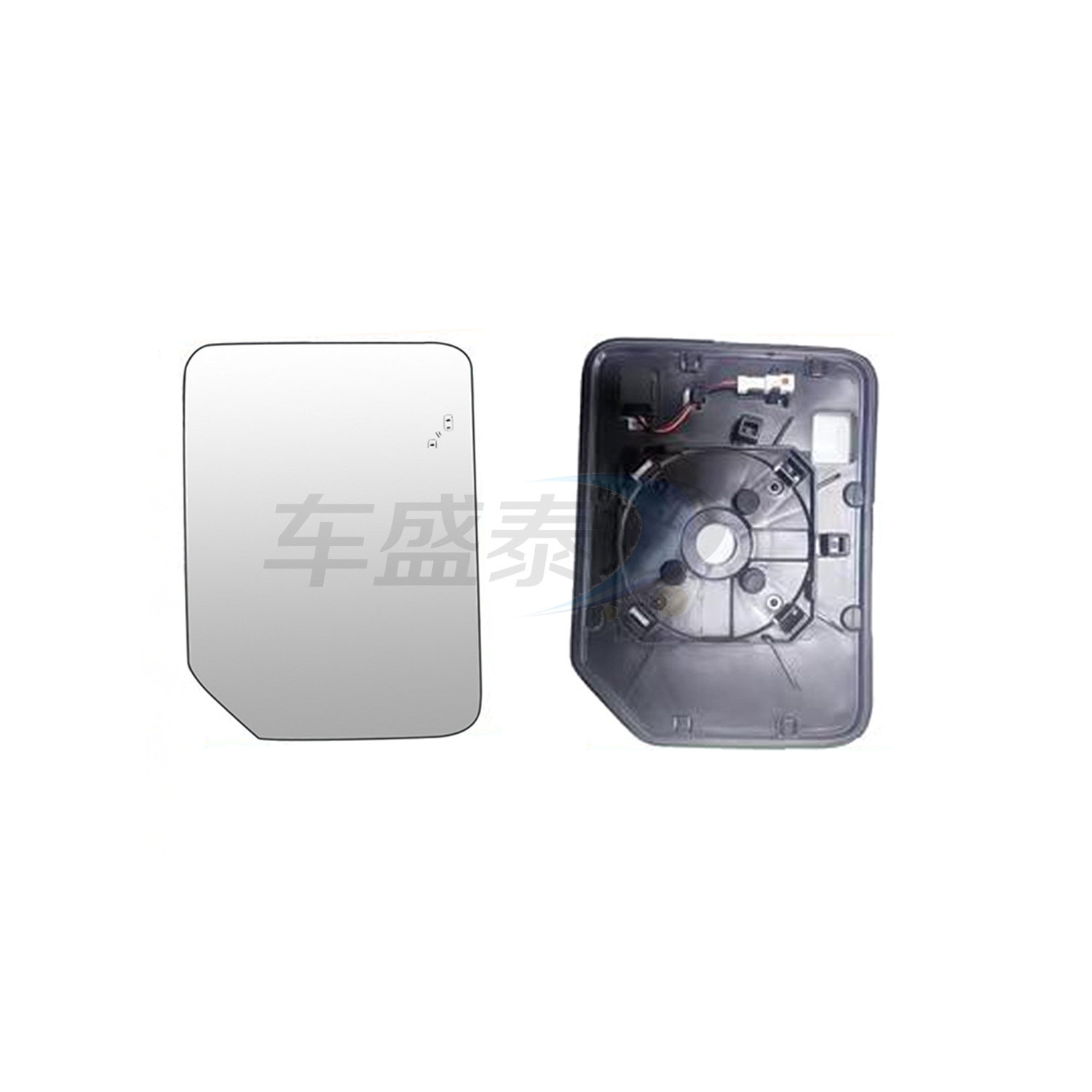Suitable for 24-25 Toyota Land Cruiser Prado 250 Heated Rearview Mirror Reversing Mirror
