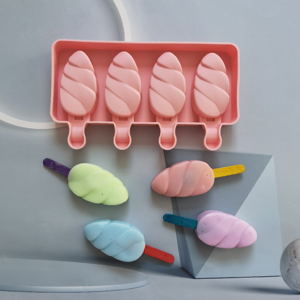 4 gotas de agua 497 helado molde de silicona helado molde de helado helado molde de hielo para hacer suministros de fiesta de verano