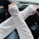 Ice sleeve men and women plus size loose summer sun protection UV protection arm protection sleeve breathable Thin Ice Silk oversleeve