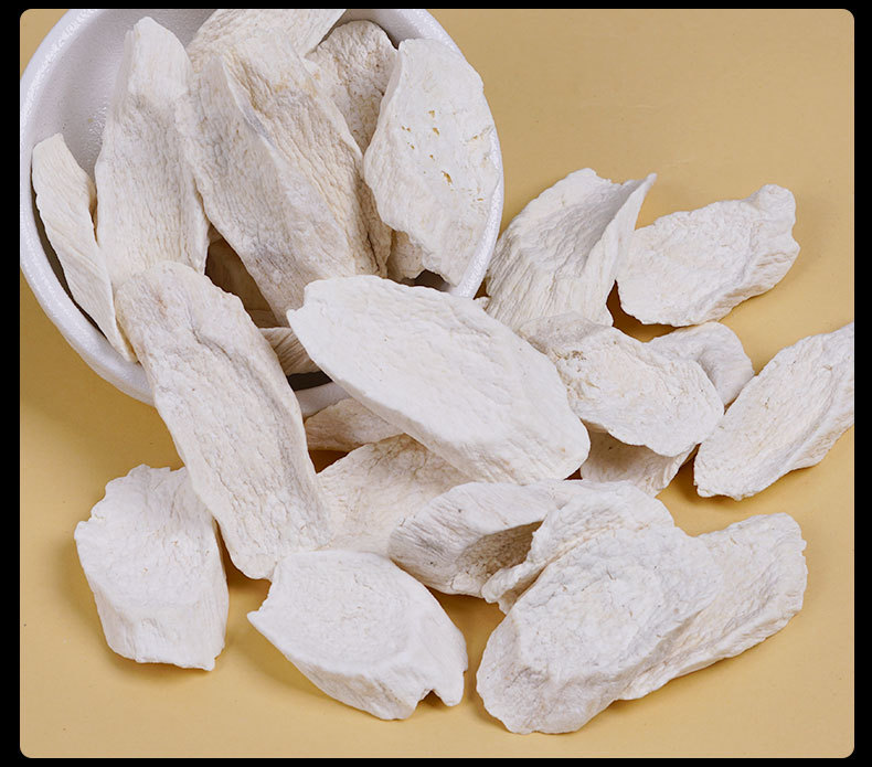Shan Yao Slices (Dioscorea opposita) — Dried Chinese Yam Slices, Huai Shan Yao Food Herb in use