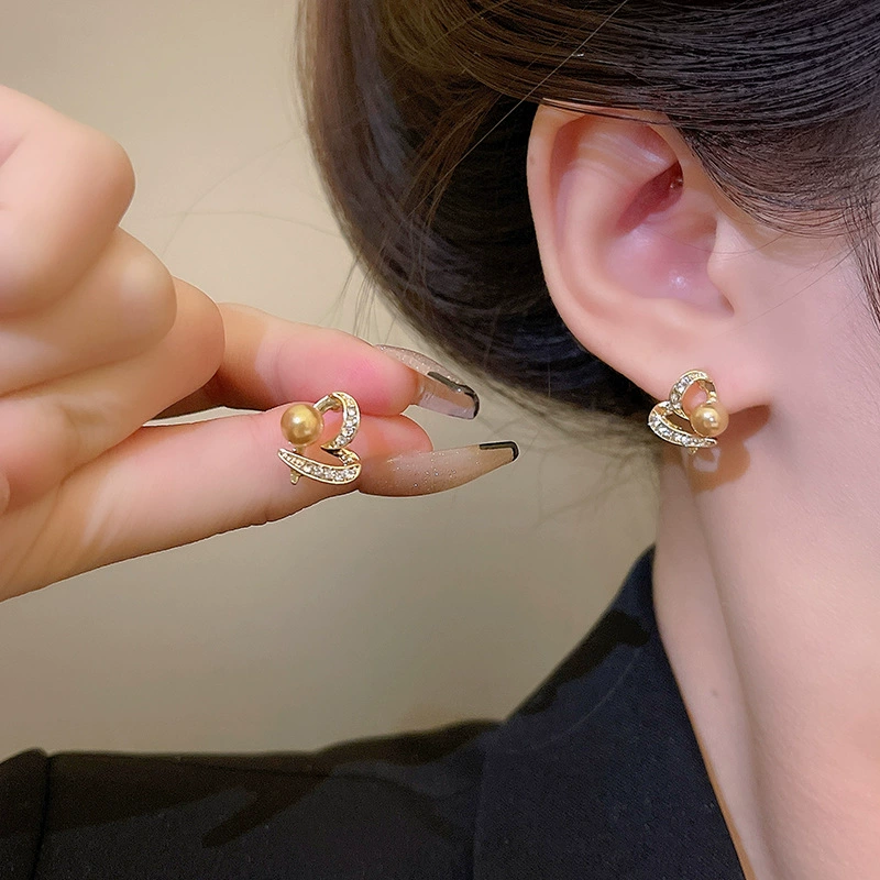Серебряная игла, универсальные маленькие серёжки, проба 925 серебро, простой и элегантный дизайн