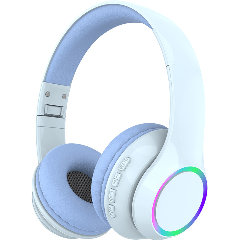 Amazon éxito auriculares Bluetooth inalámbricos LED larga duración de la música fabricante deportivo modelo privado en stock
