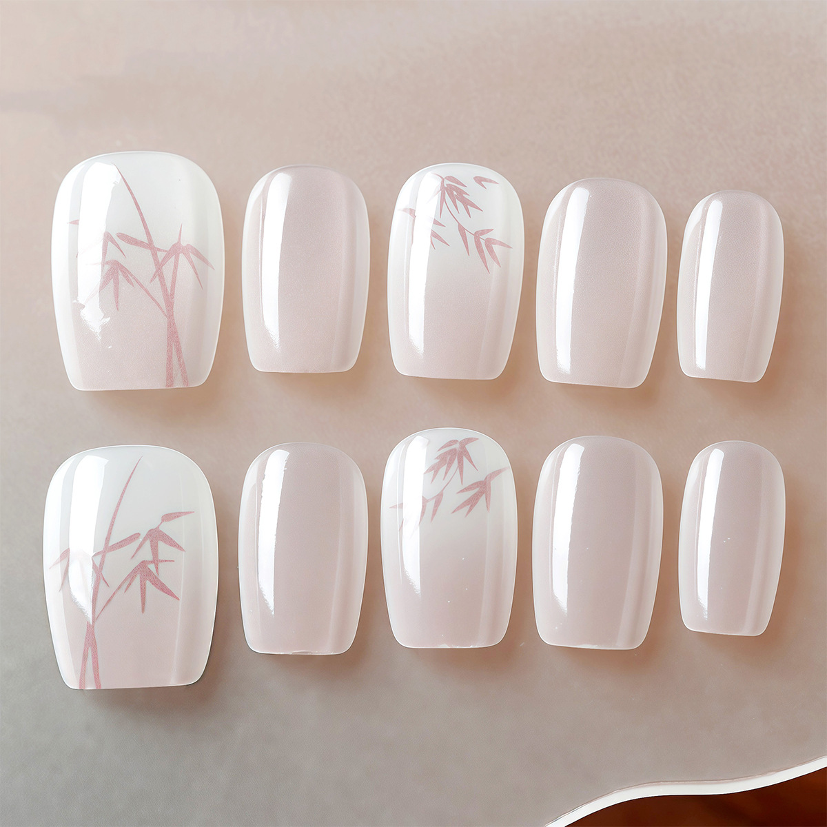 Manicure nuevo cristal ojo de gato usar uñas de alta calidad manuales manicure piezas de 10 piezas empaquetadas decodificación usar uñas al por mayor