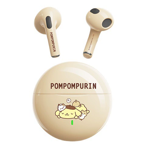 Беспроводные Bluetooth наушники Sanrio true wireless внутриканальные, маленькие милые мультяшные Kuromi, шумоподавляющие спортивные музыкальные наушники