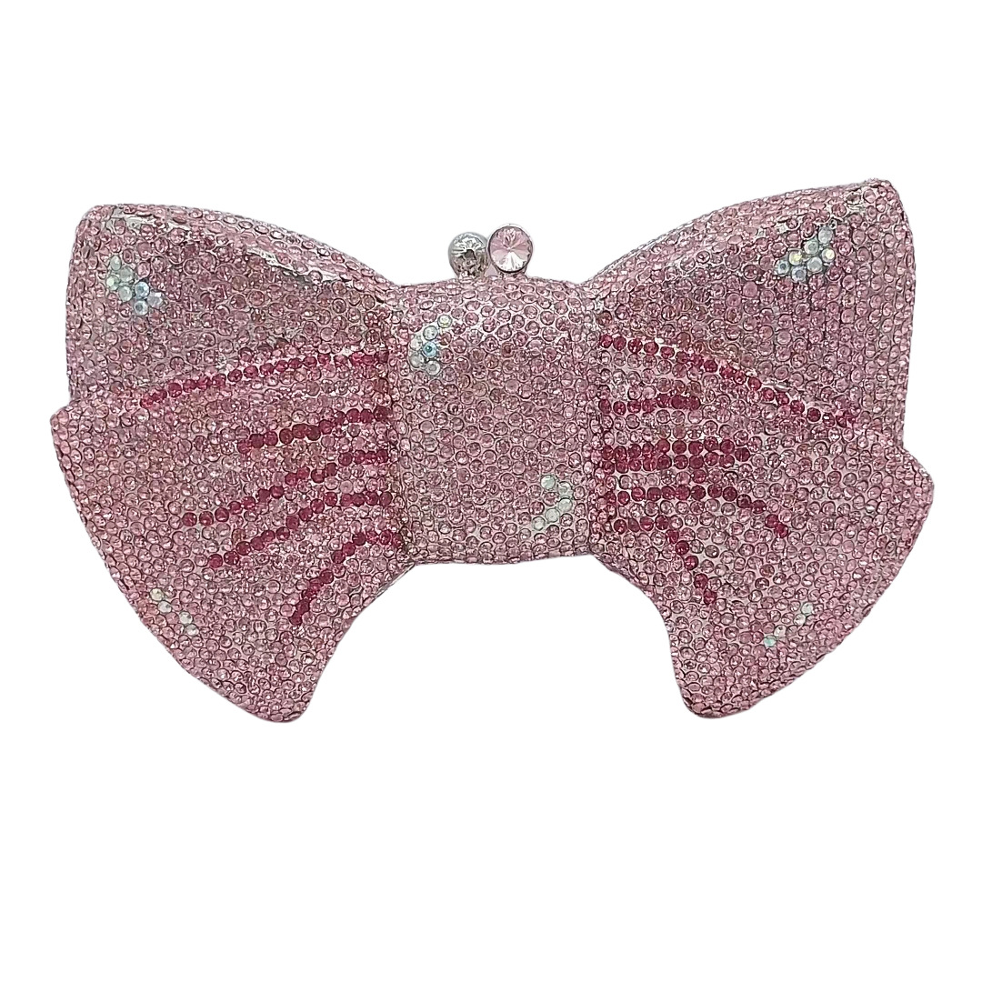 Seleccione estrictamente el nuevo arco transfronterizo con diamantes bolsas de cena bolsas de mano de diamantes bolsas de maquillaje pequeñas bolsas de mujer