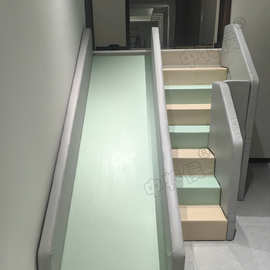 软体楼梯儿童球池步梯淘气堡台阶圆梯三步梯蹦床带扶手半圆踏步梯