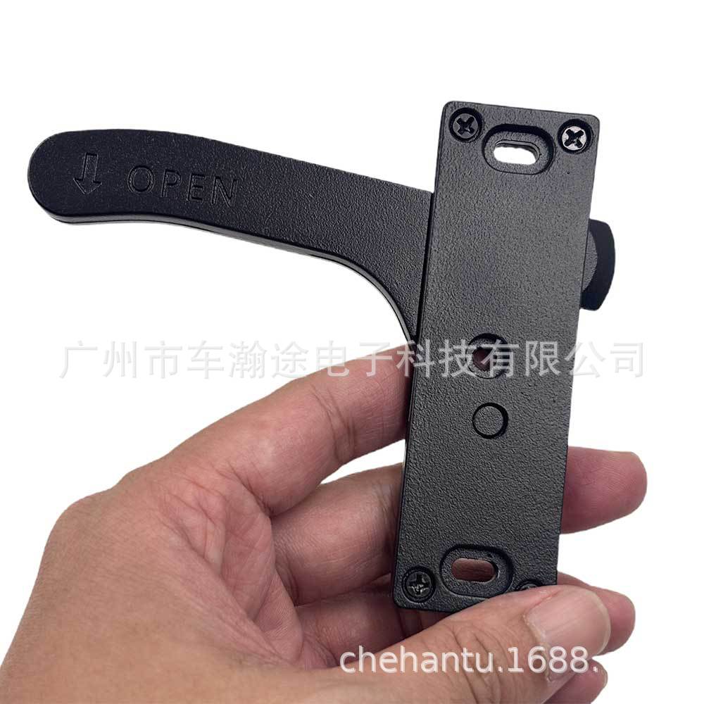 铝制房车屏蔽门闩锁右把手