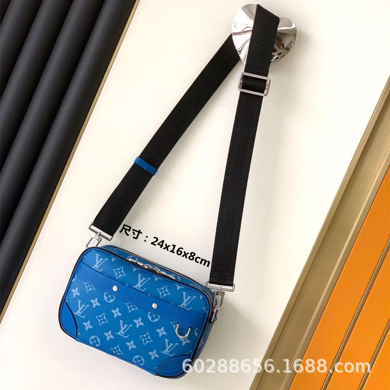 直供跨境m lv男包女包黑武士盒子包枕头包真皮邮差包公文包链条包|undefined