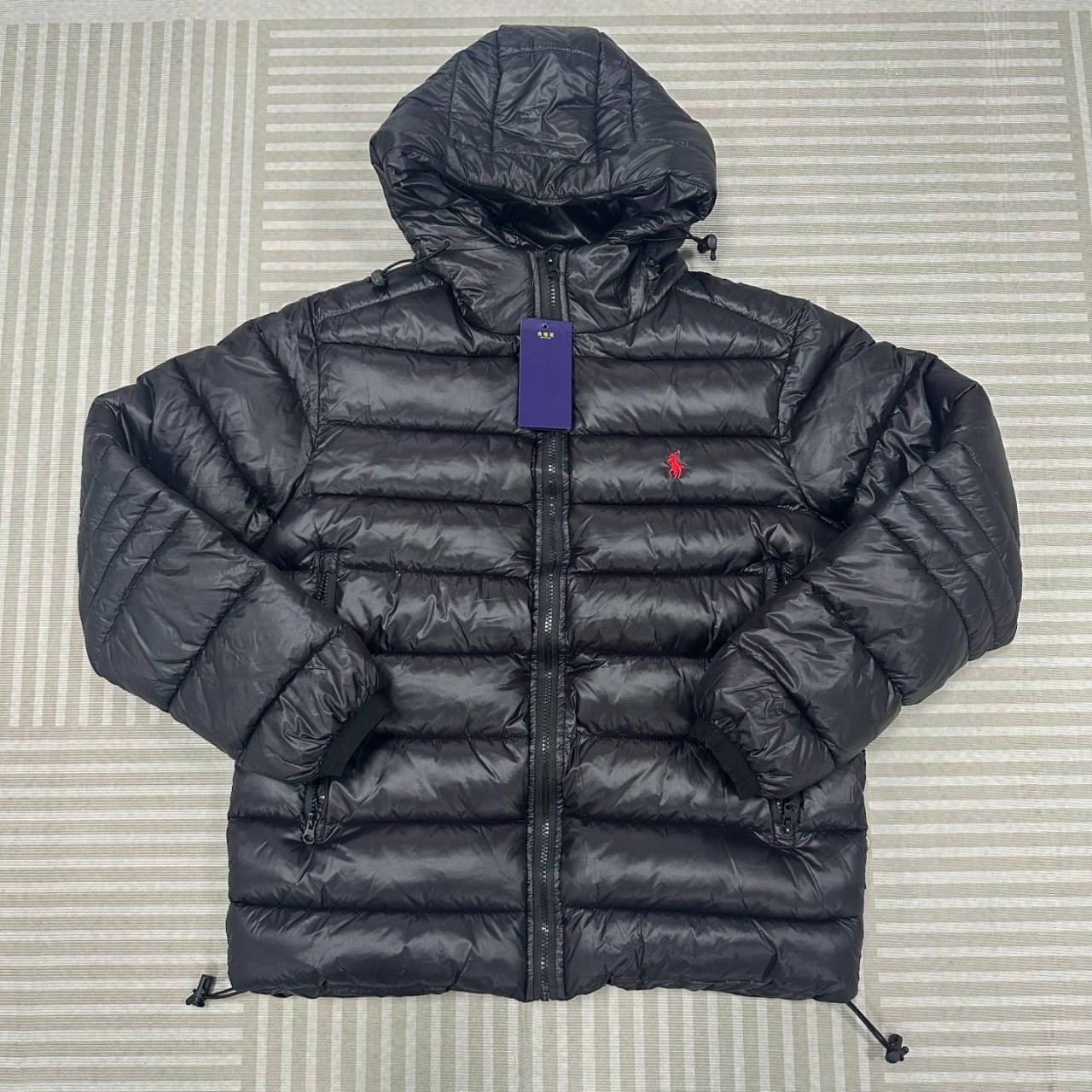 Ralph Lauren Kapüşonlu Pambıq Ceket