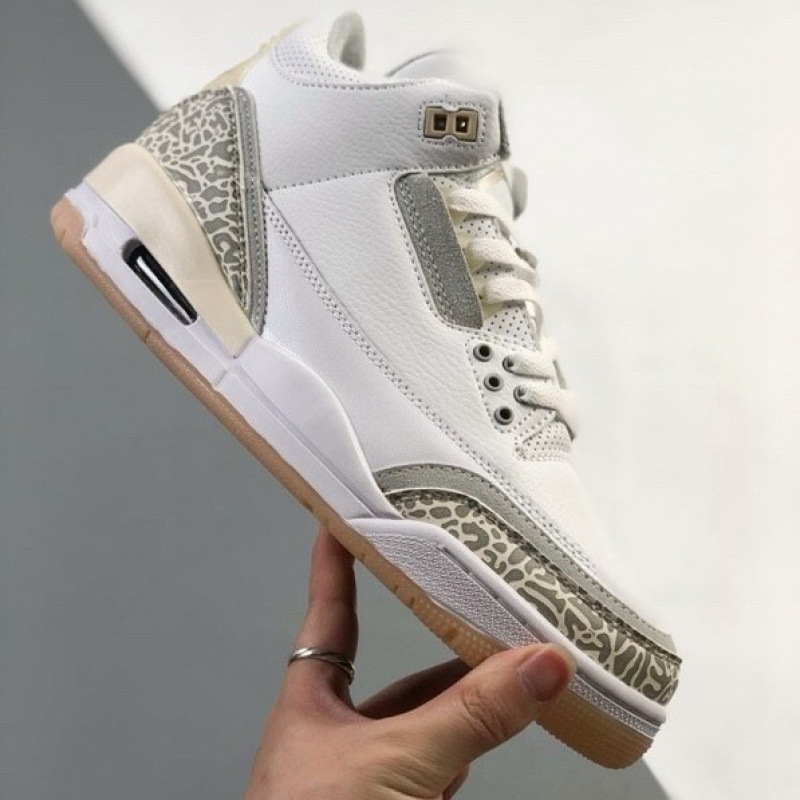 Putian Pure Original Aj3 Air-Cushioned Basketball Shoes Low-Top Outdoor Versatile Retro Non-Slip Wear-Resistant Men's and Women's Sports Trendy Shoes