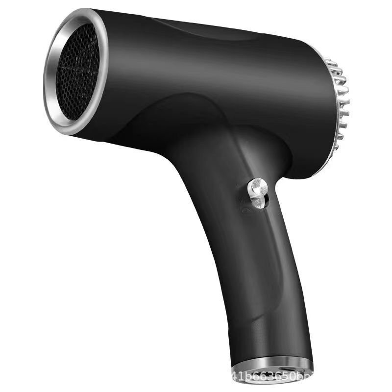 ワイヤレス充電式ヘアケアドライヤー速乾ドライヤー家庭用ハイパワー理髪マイナスイオン冷熱ブロー筒|undefined