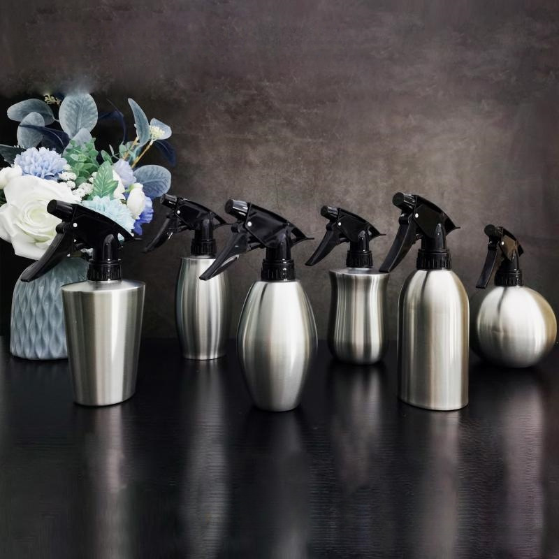 Stainless Steel Spray Bottle Hotel Hairdressing Spray Bottle Household Garden Irrigation Small Sprayer Gardening Watering Shower