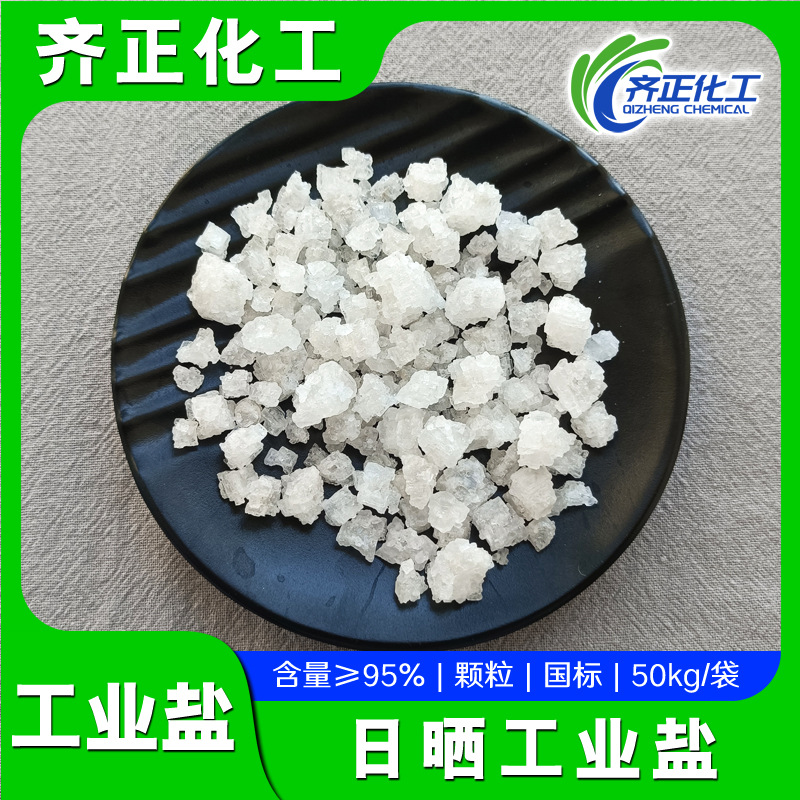 工业级小白盐 95%含量水处理用盐 日晒海盐原盐工业盐