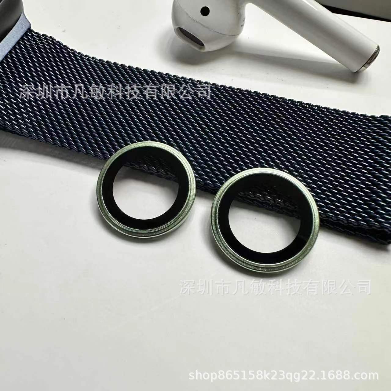 Adecuado para iPhone15 Eagle Eye lente película de protección AR anti-penetración Marco de superficie esmerilada iPhone15plus lente pegatinas